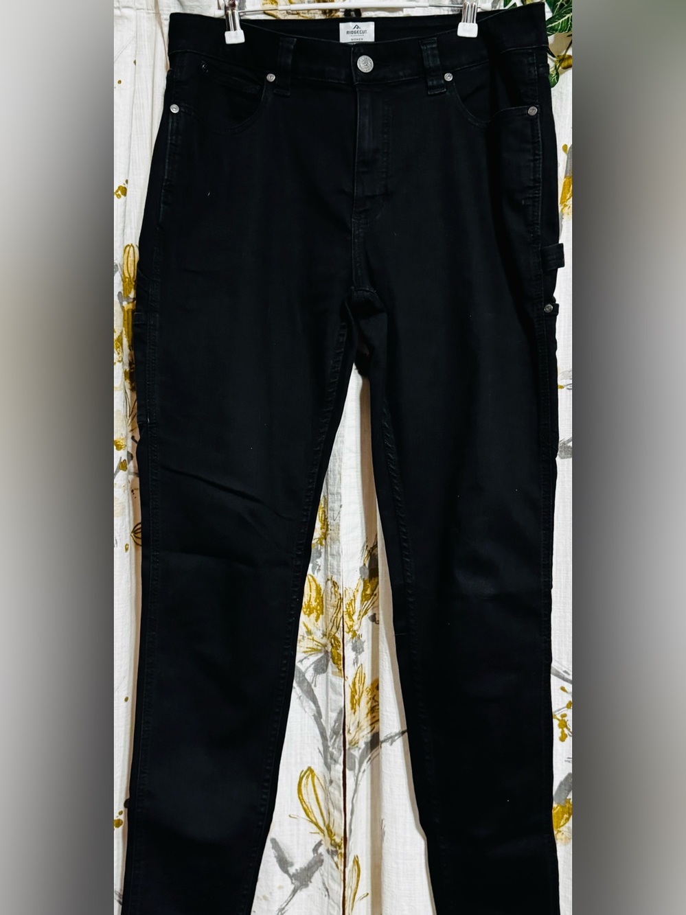 Black Skinny Women's Painter Jeans